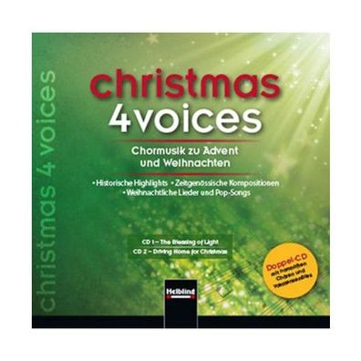 christmas 4 voices CD