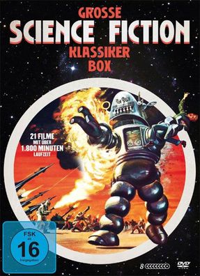 Science Fiction Klassiker BOX (DVD) 22 Filme auf 8 DVD - Lighthouse - (DVD Video /