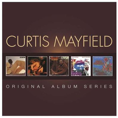 Curtis Mayfield: Original Album Series - Rhino 8122796489 - (CD / Titel: A-G)