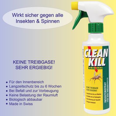CLEAN KILL Insektenspray - Ausführung: CLEAN KILL® Original