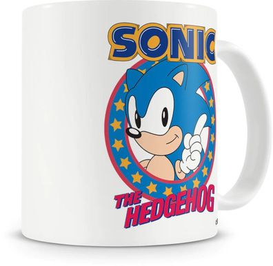 Blaue Sonic Gaming Becher - Sega Sonic the Hedgehog Gamer Keramikbecher & Tassen