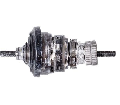 Shimano Getriebeeinheit für SG-C3001-7C 175.5mm Achslänge inkl. Bremsarm silber