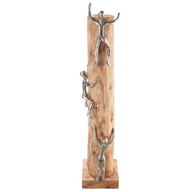 Holz Skulptur "Hoch hinaus", H55cm, von Gilde