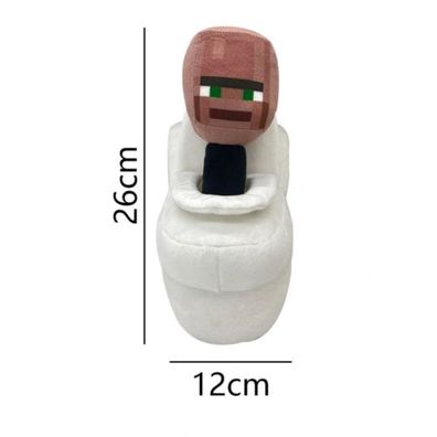 Skibidi Toilet Man Plüschtiere Projektionsdesign, parasitärer Charakter, kurzer