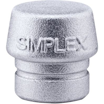 HALDER Simplex Ersatzeinsatz Weichmetall silber 40mm