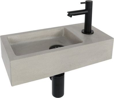 Differnz Jukon Waschbecken klein - Handwaschbecken Beton Grau