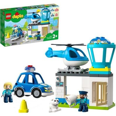 LEGO DUPLO Polizeistation + Hubschrauber 10959 - LEGO 10959 - (Spielwaren / Baust...