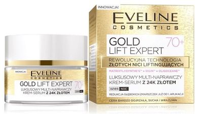 Eveline Gold Lift Expert 70+ Tages- und Nachtcreme