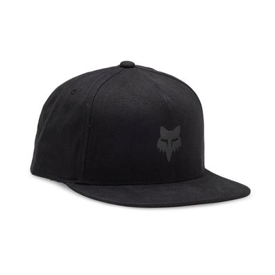 FOX Snapback Cap Head black/ charcoal