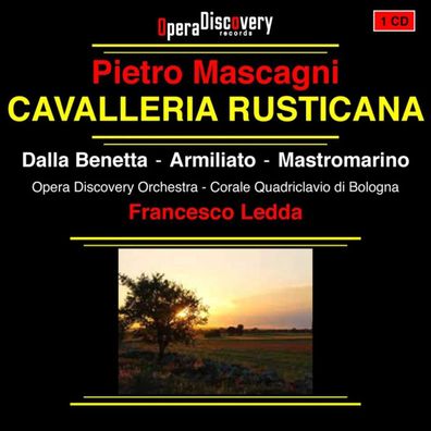 Pietro Mascagni (1863-1945): Cavalleria Rusticana - - (CD / C)