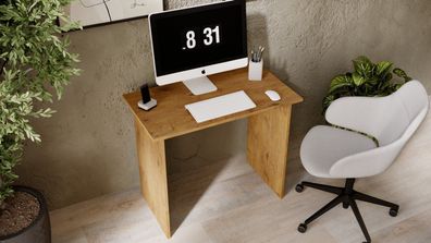 CraftPAK Bürotisch auch als kleiner Schreibtisch oder PC Tisch für Arbeitszimmer