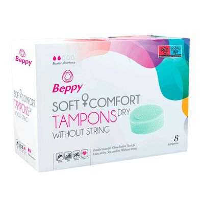 Seppy Soft + Comfort DRY Tampons - 8 Stäbchen