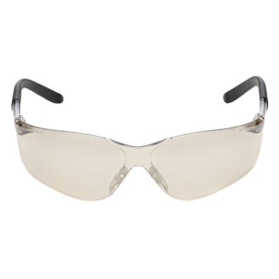 Nitras Vision Protect | 12 Schutzbrillen | hell, silber verspiegelt | Kunststoff