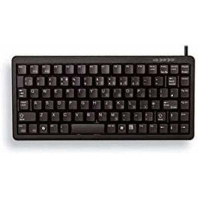 Compact-Keyboard G84-4100 (schwarz, US-Layout, Cherry Mechanisch)