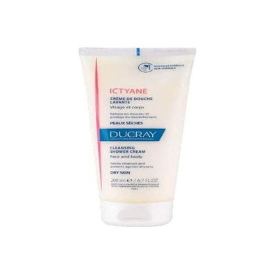 Ducray Ictyane Cream De Douche Lavante Dry Skin 200ml