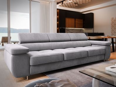 Schlafsofa MOSINE Couch mit Schlaffunktion Sofa mit Bettkasten Bettfunktion