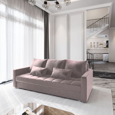 Schlafsofa SIRO Couch mit Schlaffunktion Sofa mit Bettkasten Bettfunktion