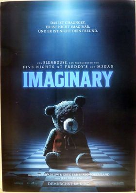 Imaginary - Original Kinoplakat A0 - DeWanda Wise, Tom Payne (II) - Filmposter