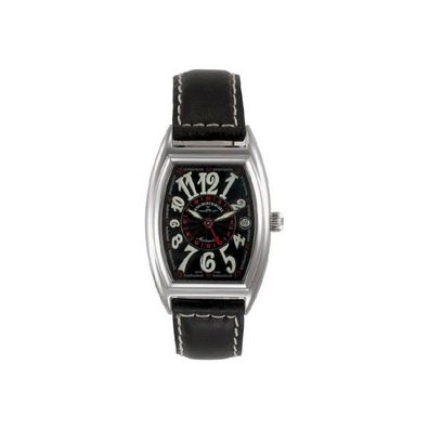 Zeno-Watch - Armbanduhr - Herren - Chrono - Tonneau Retro - 8081GMT-h1