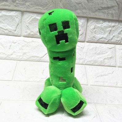 Minecraft Creeper Plüschtiere Grün Kuscheltier Stofftier Geschenk Kinder