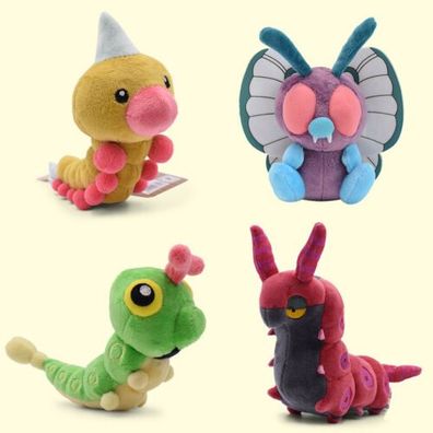 Caterpie Butterfree Plüschtiere Puppe Kuscheltier Teddy 5 Plüsch Spielzeug