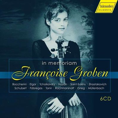 Edward Elgar (1857-1934) - Francoise Groben - In Memoriam - - (CD / F)