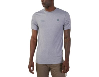 FOX T-Shirt Wordmark Tech heather graphite