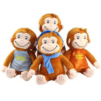 Tierplüsch Monkey Goods George Tiere Spielzeug puppe Reizendes Plüschtiere