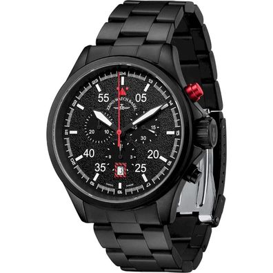 Zeno-Watch - Armbanduhr - Herren - Chrono - Speed Navigator - 6751-5030Q-bk-1-7M