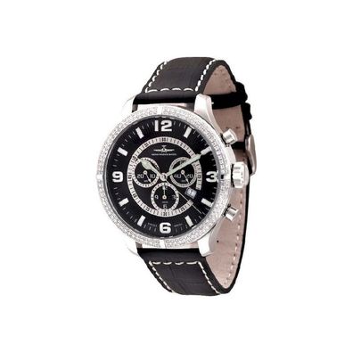 Zeno-Watch - Armbanduhr - Herren - Oversized Retro Chrono Parisienne - 8830Q-h1