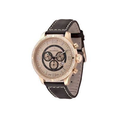 Zeno-Watch - Armbanduhr - Herren - Oversized Retro Chrono Parisienne - 8830Q-Pgr-h9