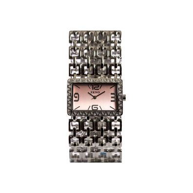 Zeno-Watch - Armbanduhr - Damen - Fashion Links pink - 8K31-c10