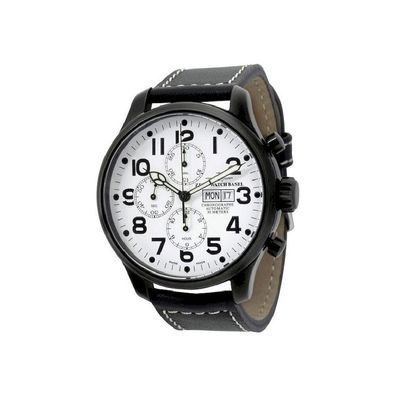 Zeno-Watch - Armbanduhr - Herren - OS Pilot Chrono Basilea black 8557TVDD-bk-i2
