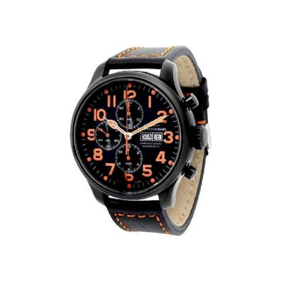 Zeno-Watch - Armbanduhr - Herren - Chronograph - OS Pilot - 8557TVDD-bk-a15