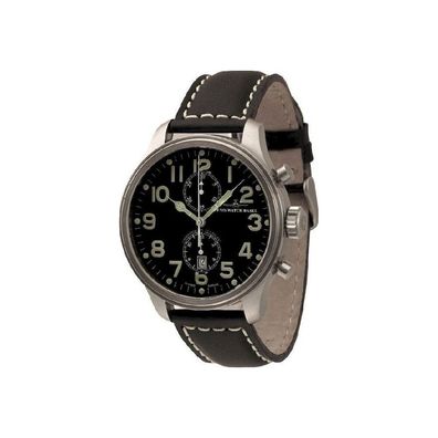 Zeno-Watch - Armbanduhr - Herren - OS Pilot Chrono Bicompax - 8557BVD-a1
