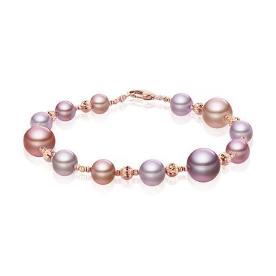Luna-Pearls - 104.0630 - Armband - Damen - 750 Rotgold