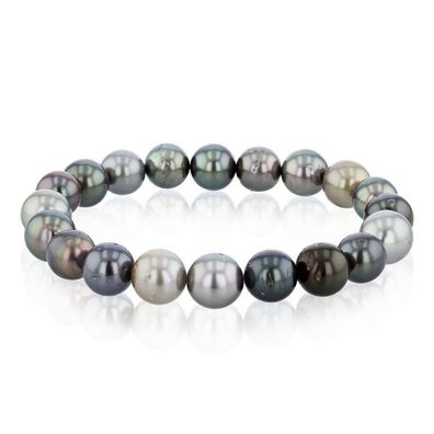 Luna-Pearls - 104.0622 - Armband - Damen - Tahiti-Zuchtperle 9-10mm