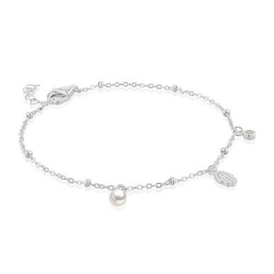 Luna-Pearls - 104.0653 - Armband - Damen - 925er Silber rhodiniert