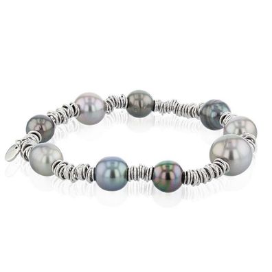 Luna-Pearls - 104.0591 - Armband - Damen - Tahiti-Zuchtperle 8-11mm