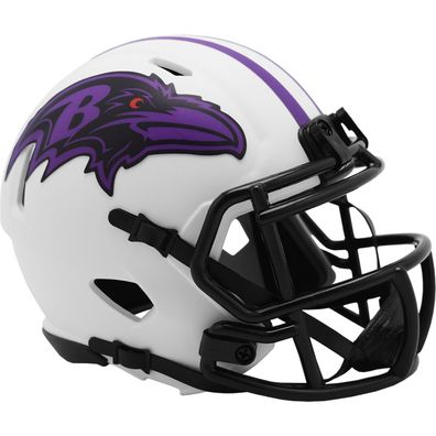 NFL Baltimore Ravens Lunar Eclipse Mini Helm Speed Riddell Footballhelm Football
