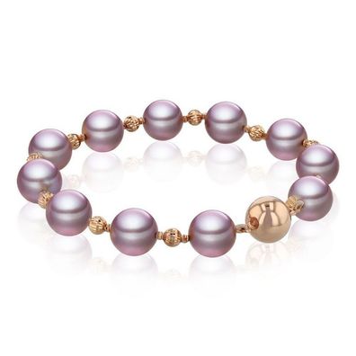 Luna-Pearls - 104.0555 - Armband - Damen - 750 Rotgold