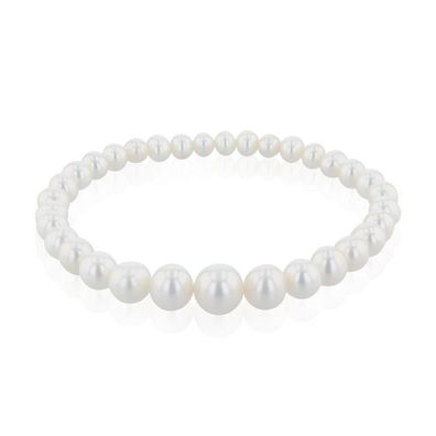 Luna-Pearls - 104.0125 - Armband - Damen - Süßwasser-Zuchtperle Verlauf