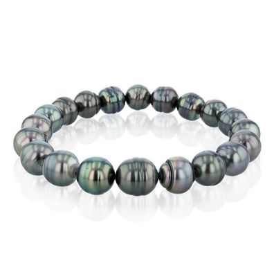 Luna-Pearls - 104.0418 - Armband - Damen - Tahiti-Zuchtperle 8-10mm