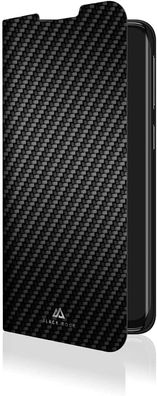 Black Rock FlexCarbon Handyhülle BookCase Cover Schutz Samsung Galaxy A20e schwarz
