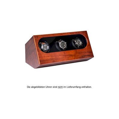 Augusta - Uhrenbeweger für drei Uhren Bubinga holzfarben - 5569.341