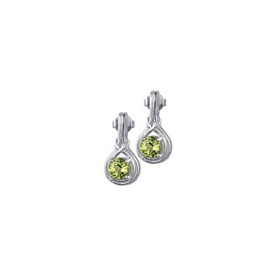 Jacques Lemans - Ohrstecker Sterlingsilber mit Peridot - SE-O107C