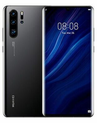 Huawei P30 Pro 256GB >> DUAL-SIM Schwarz / Black - 3 Jahre Gewährleistung