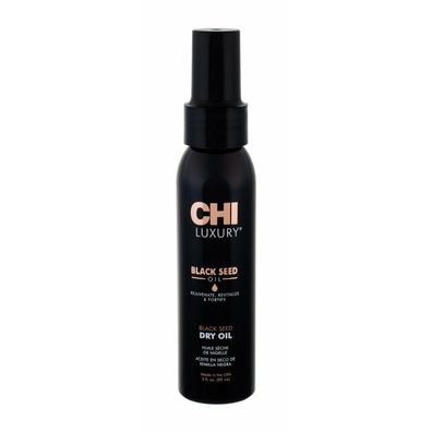 Chi Luxury Schwarzkümmelöl Trockenöl für alle Haartypen 89ml