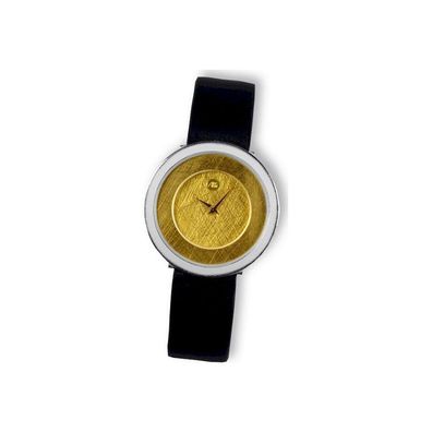 ARS Silber Uhr mit 750 Gelbgold 16161
