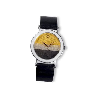ARS Silber Uhr mit 750 Gelbgold 16202